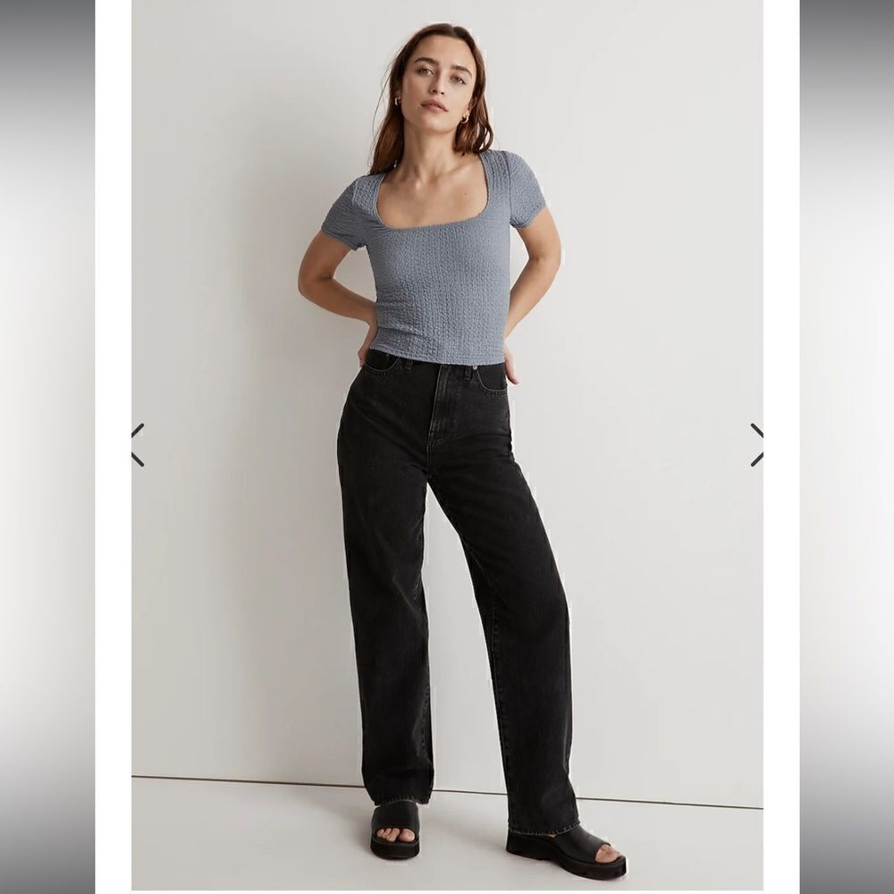 madewell Popcorn Top